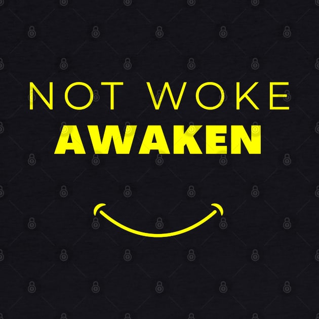 Not Woke. Awaken by la chataigne qui vole ⭐⭐⭐⭐⭐